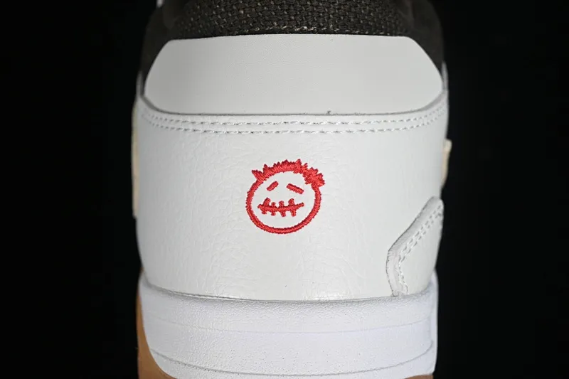 All categories Air Jordan Jordan series basketball shoes Air Jordan 1 Low F version Travis Scott x Jordan Cut The Check AJ1 Joe 1 hook and loop fashion basketball shoes DR9317-100